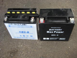 エリミネーター 125 バッテリー交換② | メモ超